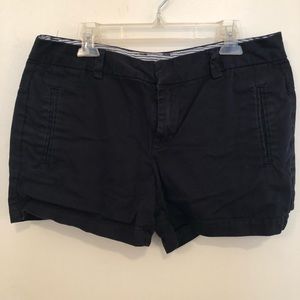 Soft chino navy shorts